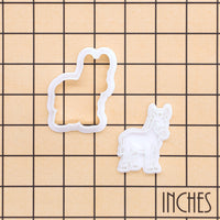 Donkey Mini Cookie Cutter & Stamp Set