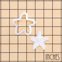 Simple Starfish Mini Cookie Cutter & Stamp Set