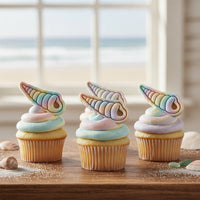 Screw Shell Mini Cookie Cutter & Stamp Set