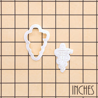 Veterinary Logo Mini Cookie Cutter & Stamp Set