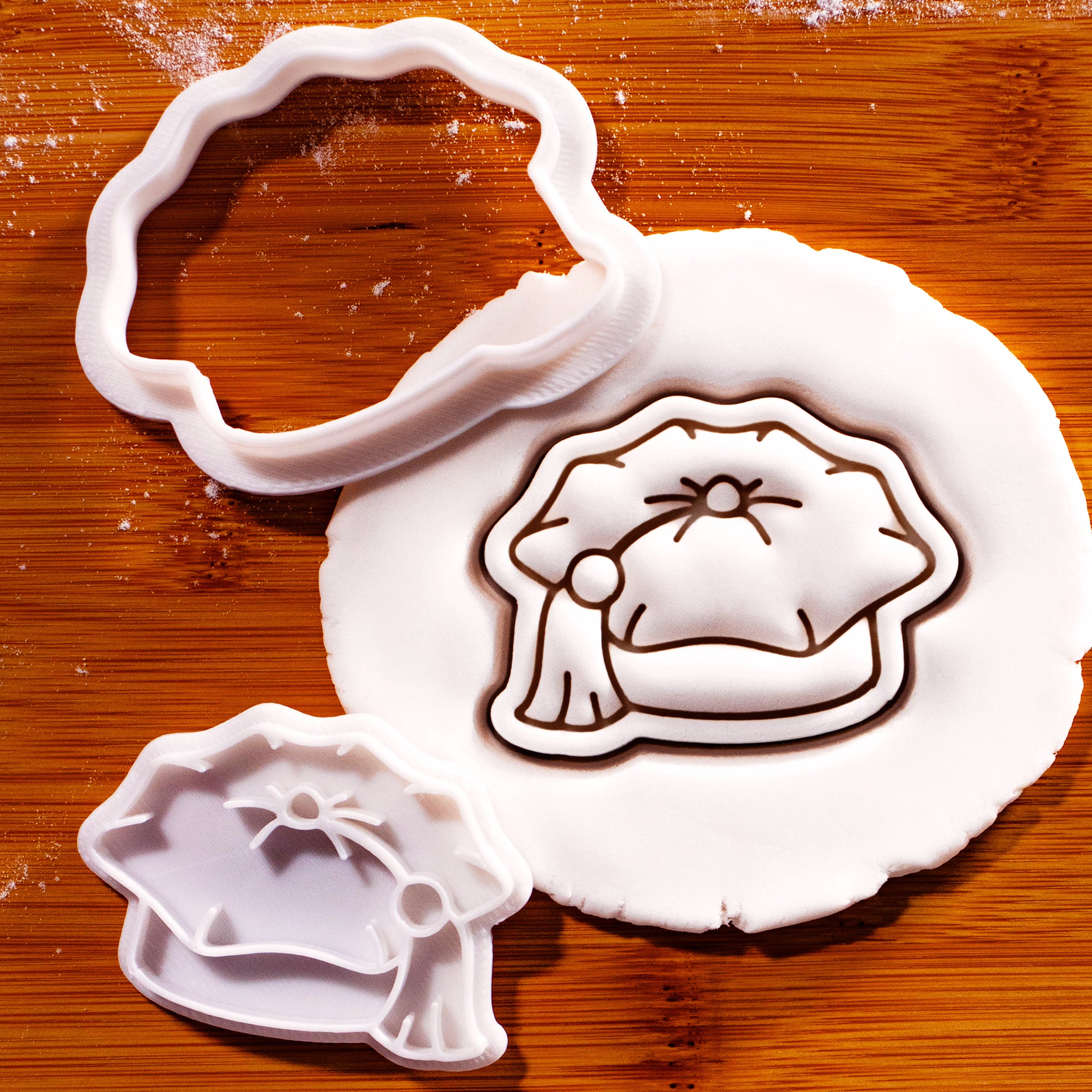 Doctoral Tam Mini Cookie Cutter & Stamp Set