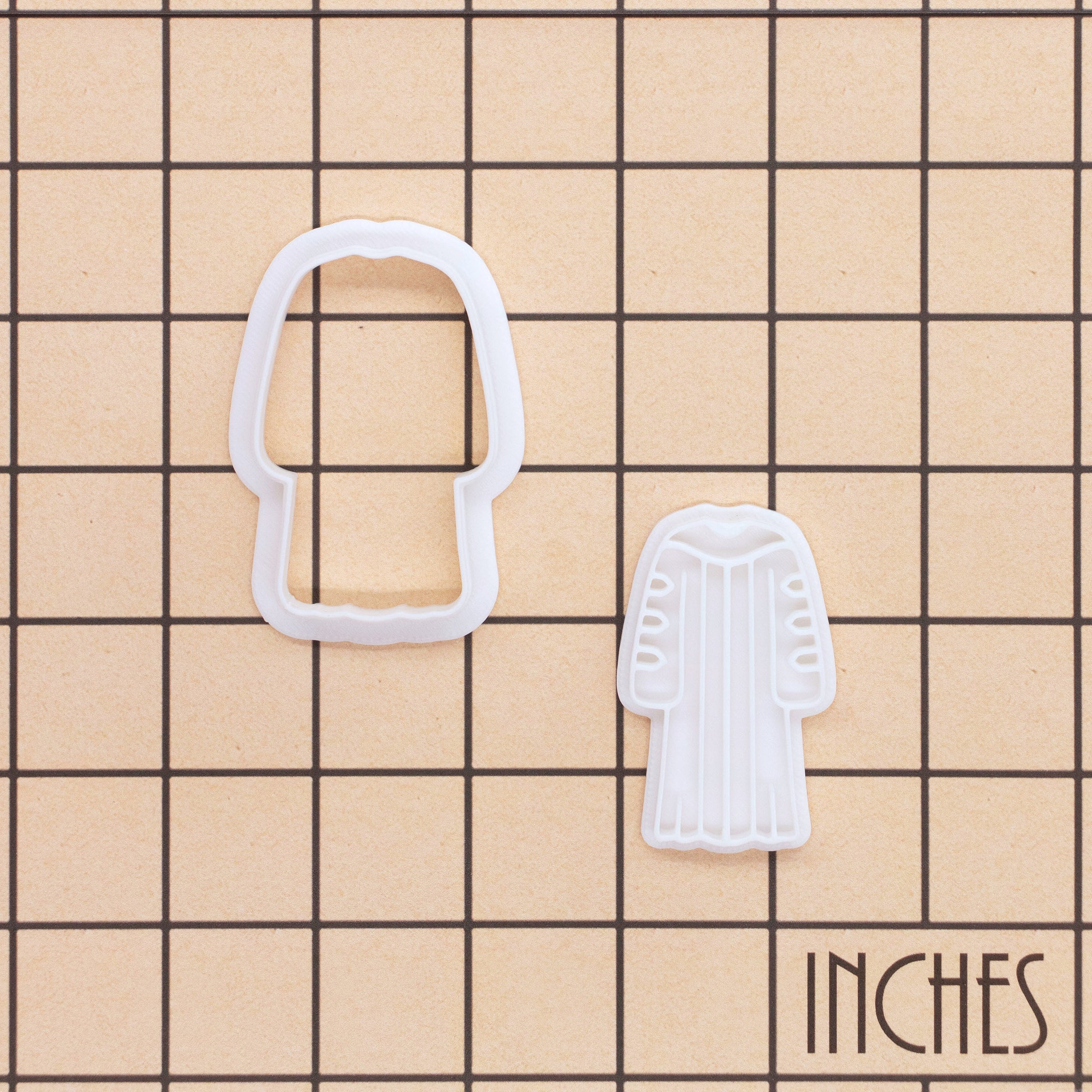 Doctoral Regalia Mini Cookie Cutter & Stamp Set