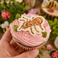 Realistic Ant Mini Cookie Cutter & Stamp Set