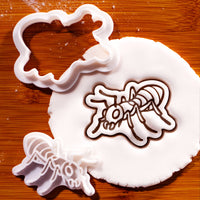 Realistic Ant Mini Cookie Cutter & Stamp Set