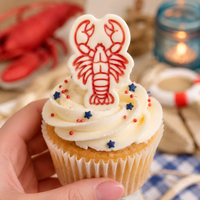Lobster Mini Cookie Cutter & Stamp Set