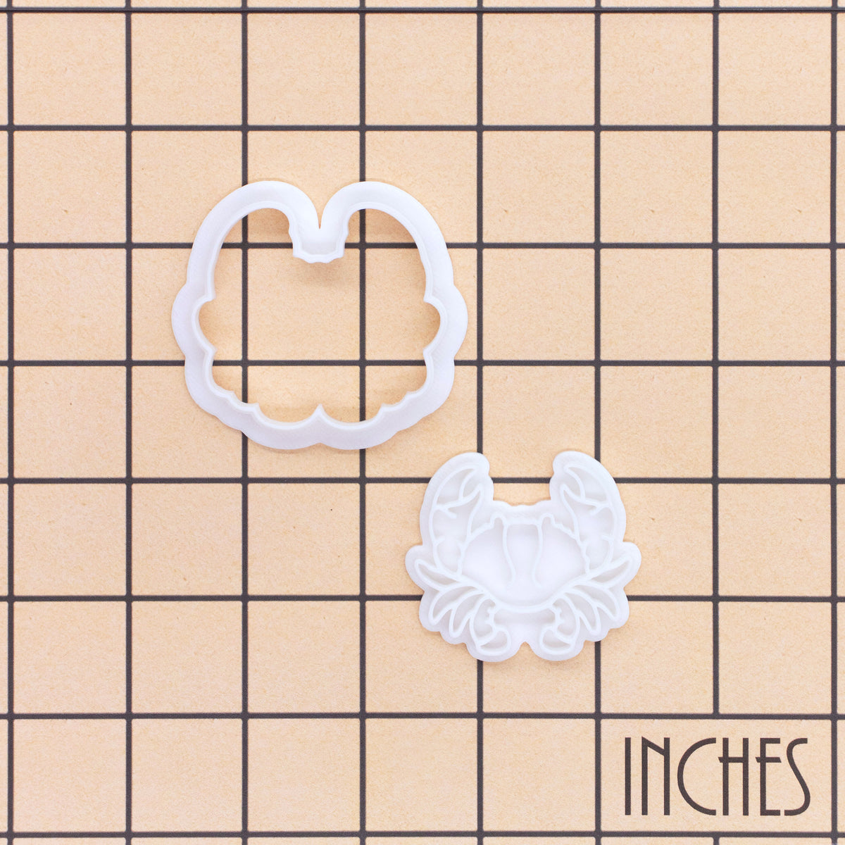 Crab Mini Cookie Cutter & Stamp Set