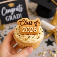 Class Of Plaque Mini Cookie Cutter & Stamp Set