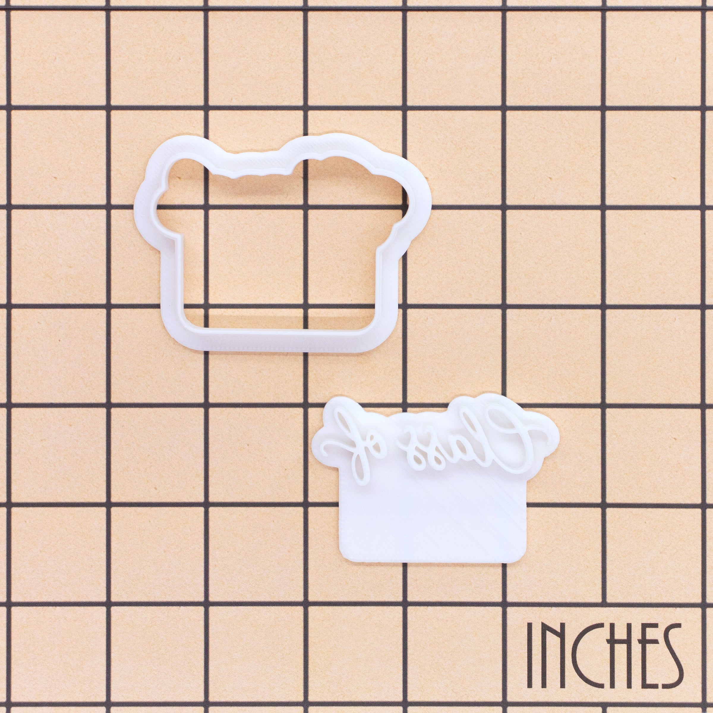 Class Of Plaque Mini Cookie Cutter & Stamp Set