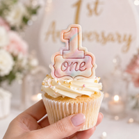 Number One Mini Cookie Cutter & Stamp Set