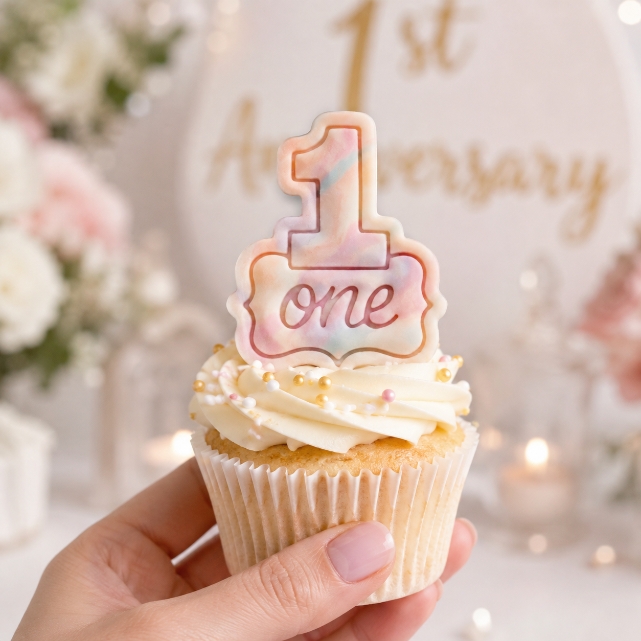 Number One Mini Cookie Cutter & Stamp Set