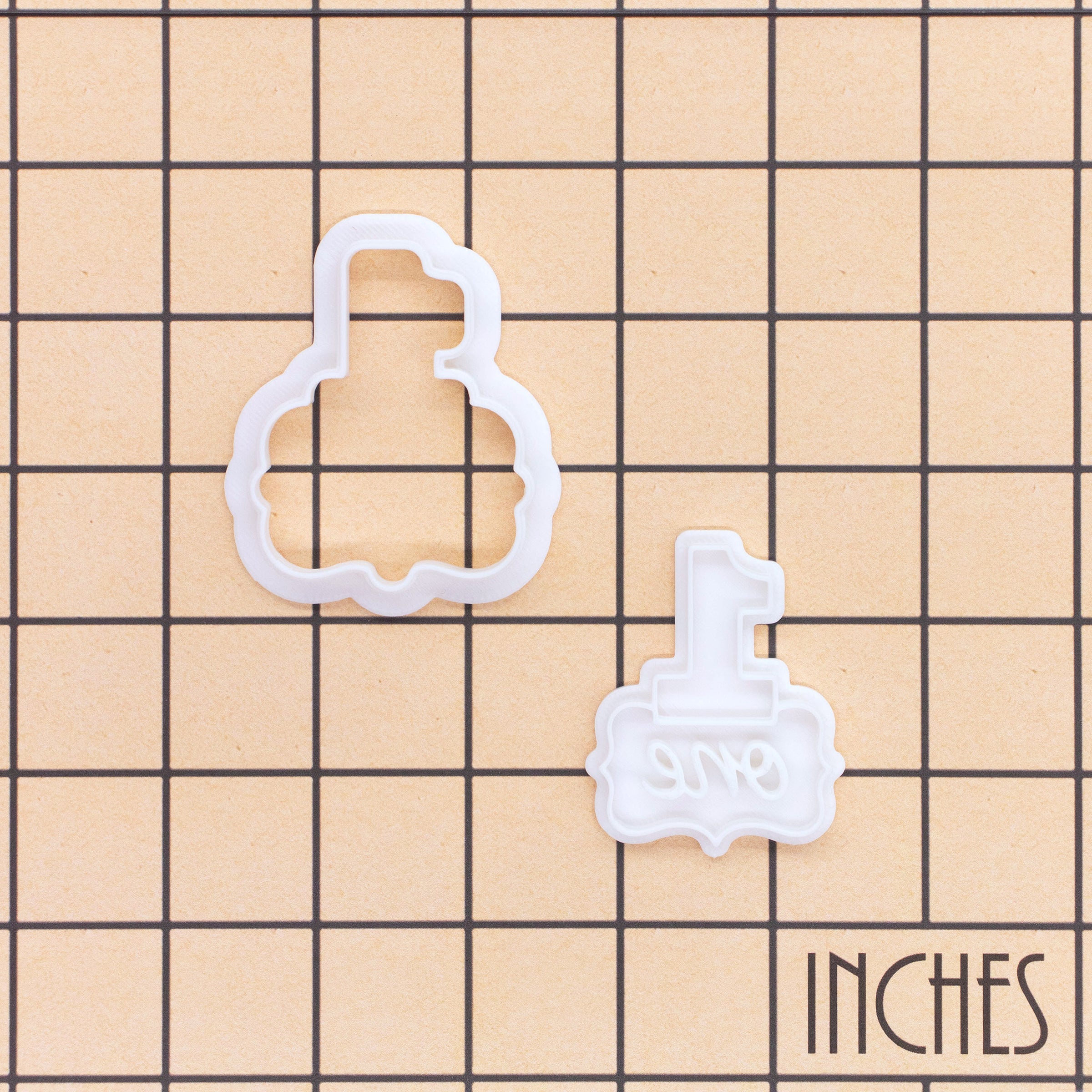 Number One Mini Cookie Cutter & Stamp Set
