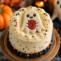 Ghost with Anatomical Heart Cookie Cutter