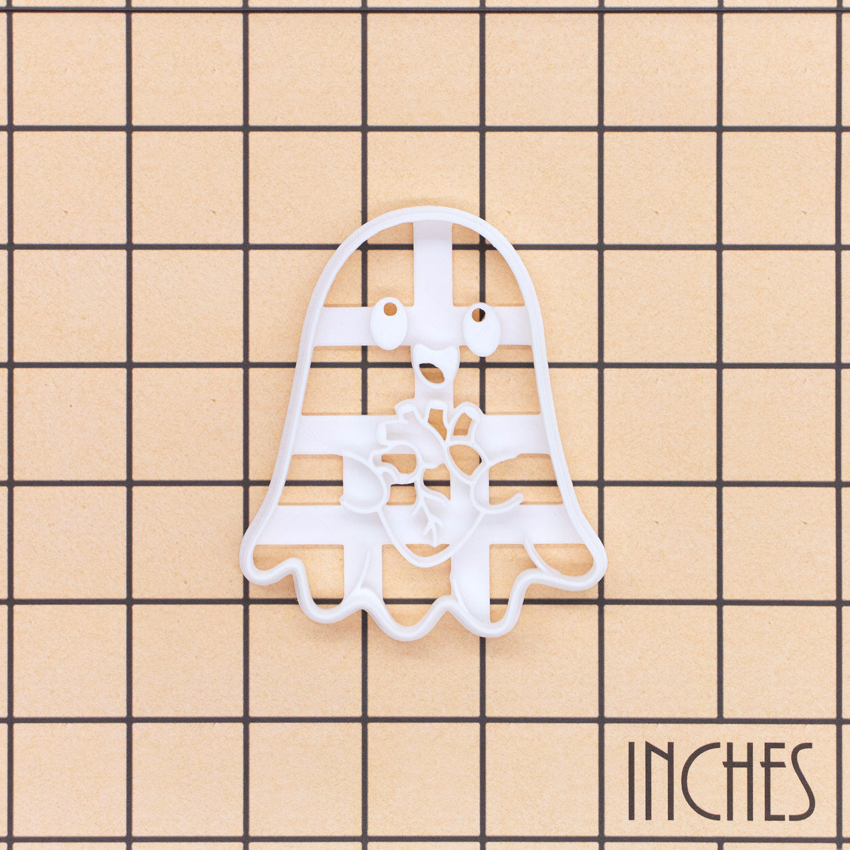 Ghost with Anatomical Heart Cookie Cutter