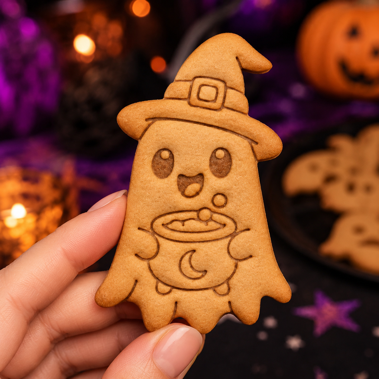 Witchy Ghost Cookie Cutter