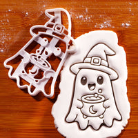 Witchy Ghost Cookie Cutter