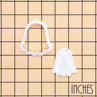 Ghost with Anatomical Heart Mini Cookie Cutter & Stamp Set