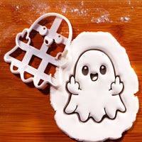 Rude Ghost Cookie Cutter