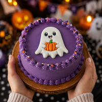 Ghost with Pumpkin Cookie Cutter