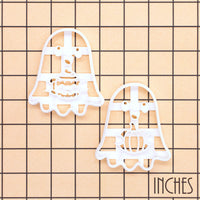 2 Ghost Cookie Cutters - Spiced Latte & Pumpkin