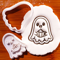 Ghost Spiced Latte Mini Cookie Cutter & Stamp Set