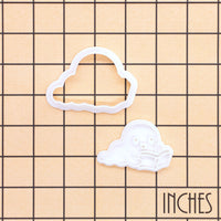 Bookworm Ghost Mini Cookie Cutter & Stamp Set
