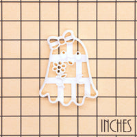Ghost with Flower Cookie Cutter