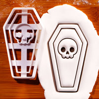 Skull Coffin Cookie Cutter