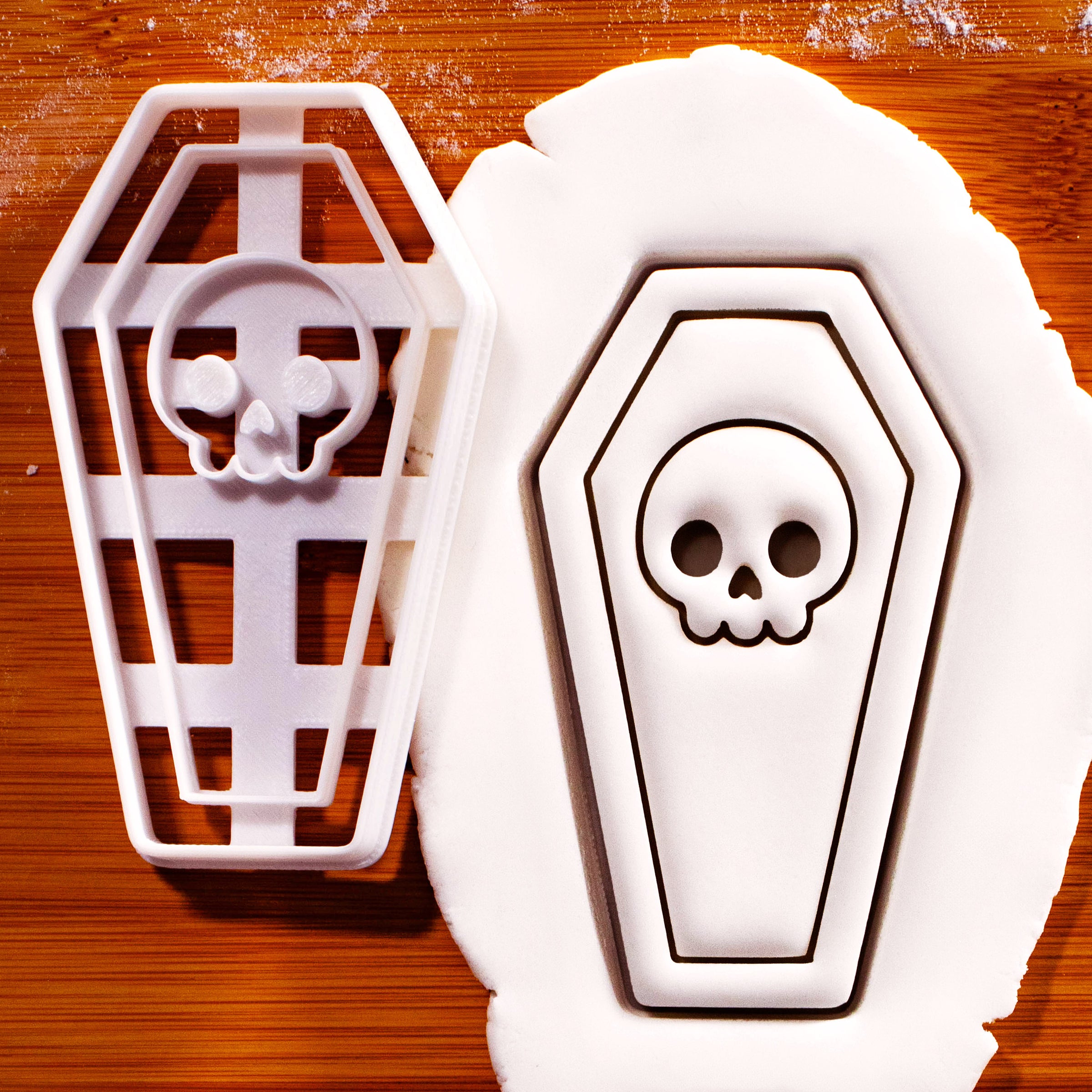 Skull Coffin Cookie Cutter