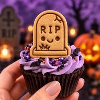 RIP Tombstone Mini Cookie Cutter & Stamp Set