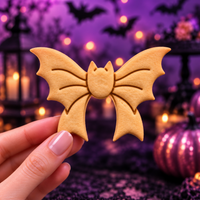 Bat Shaped Bow Cookie Cutter