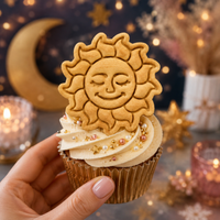 Celestial Sun Mini Cookie Cutter & Stamp Set