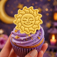 Celestial Sun Mini Cookie Cutter & Stamp Set