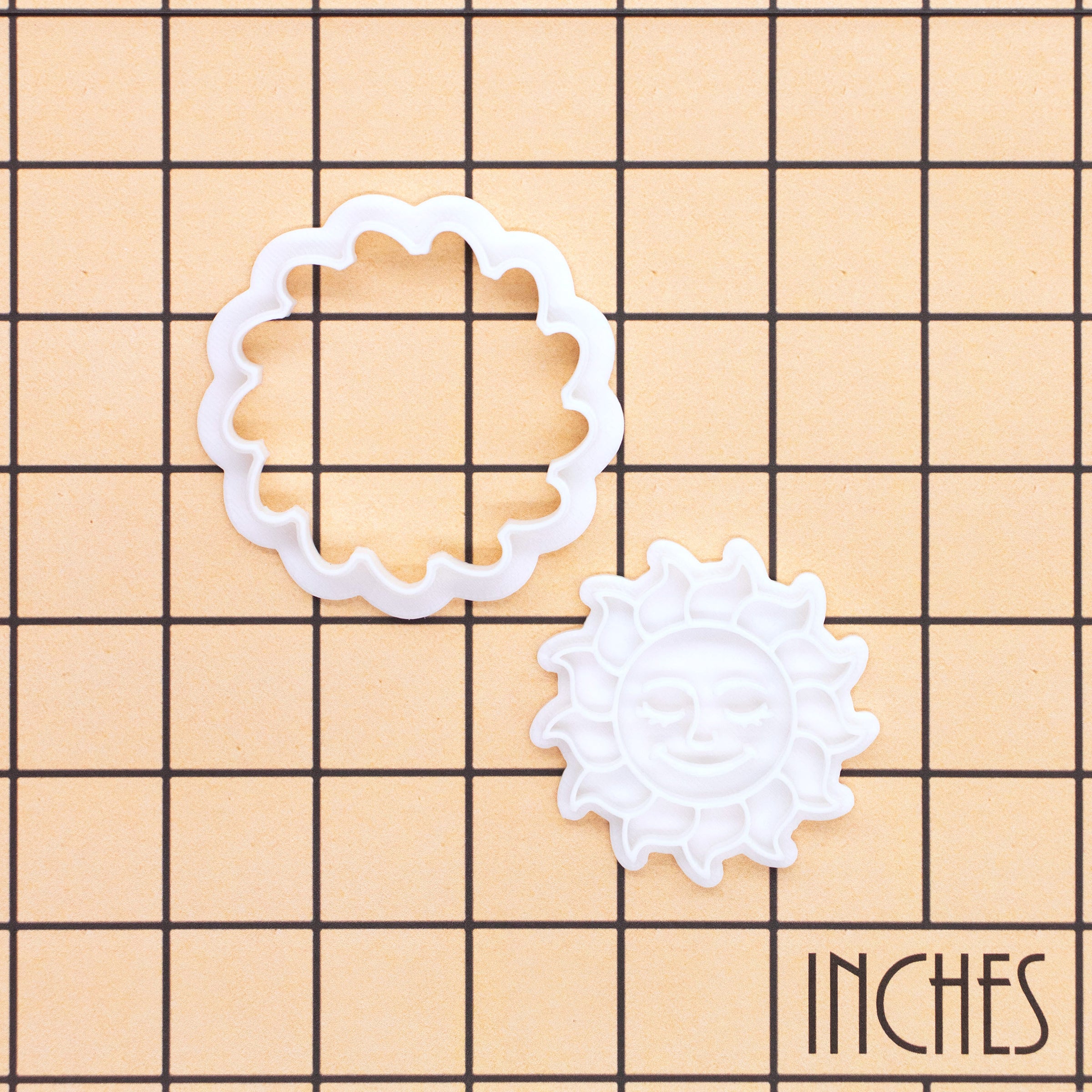 Celestial Sun Mini Cookie Cutter & Stamp Set