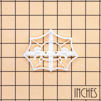 Chibi Spider in Web Cookie Cutter