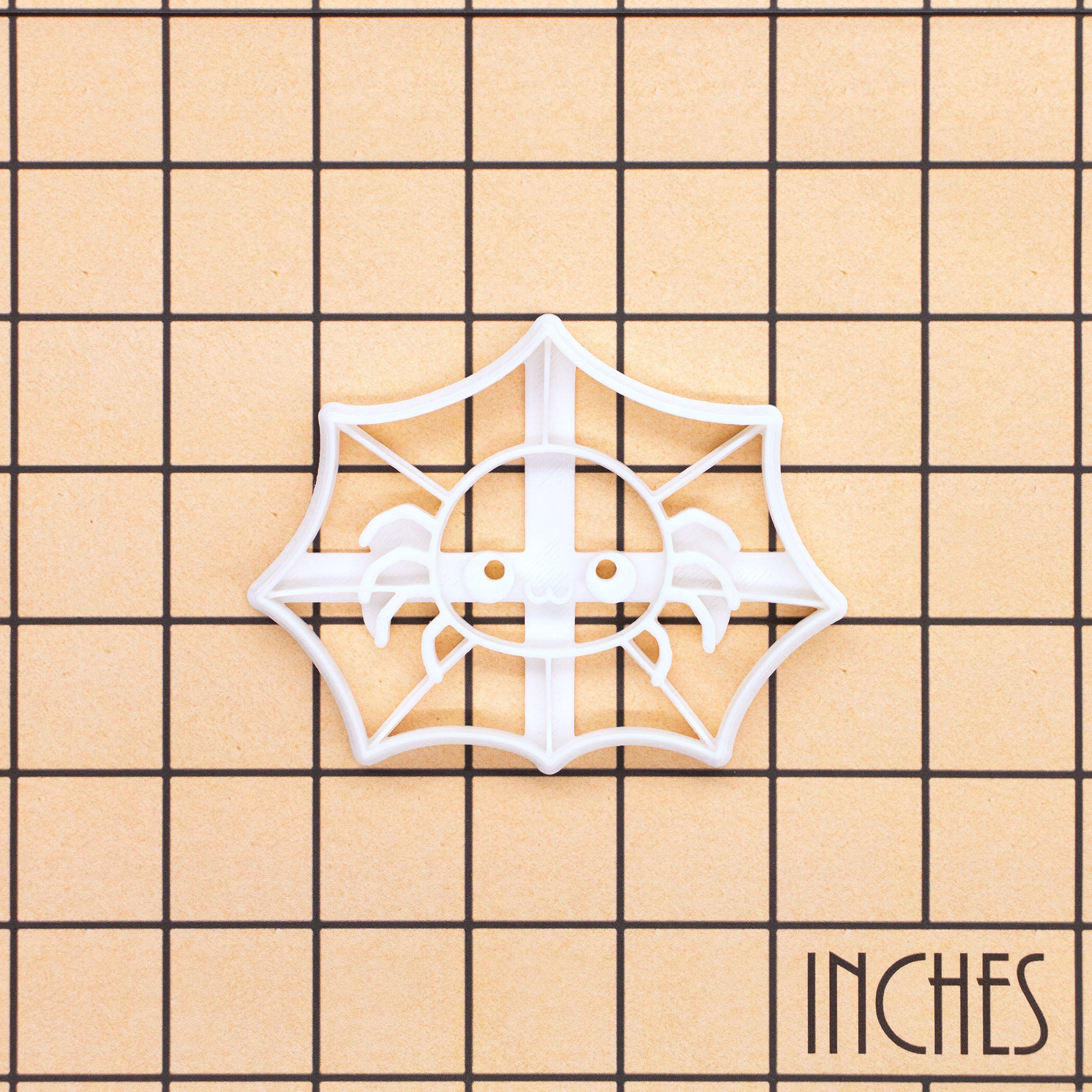 Chibi Spider in Web Cookie Cutter