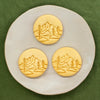 Bakerlogy Mountain with Pine Tree Forest Cookies