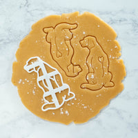 bakerlogy ridgeback dog cookie cutter