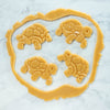 bakerlogy wise tortoise and cute tortoise cookie cutout dough
