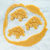 bakerlogy wise tortoise cookie cutout dough