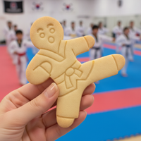 Taekwondo Gingerbread Man