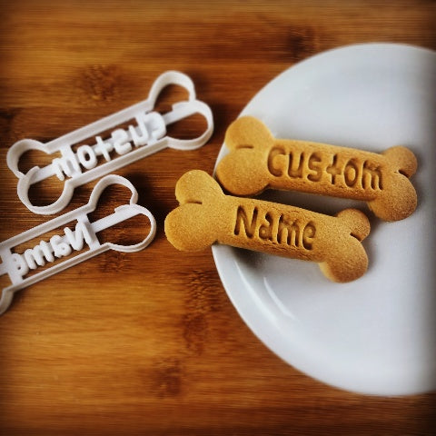 Personalized Dog Bone Bakerlogy