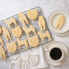Set of 3 Shiba Inu Cookies: Silhouette, Face, & Butt