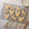chihuahua dog and face portrait cookies