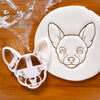 Chihuahua Face cookie cutter