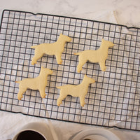 English Bull Terrier Silhouette cookies
