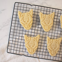 English Bull Terrier Face cookies