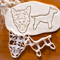 Set of 2 English Bull Terrier Cookie Cutters