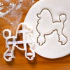 poodle dog silhouette cookie cutter