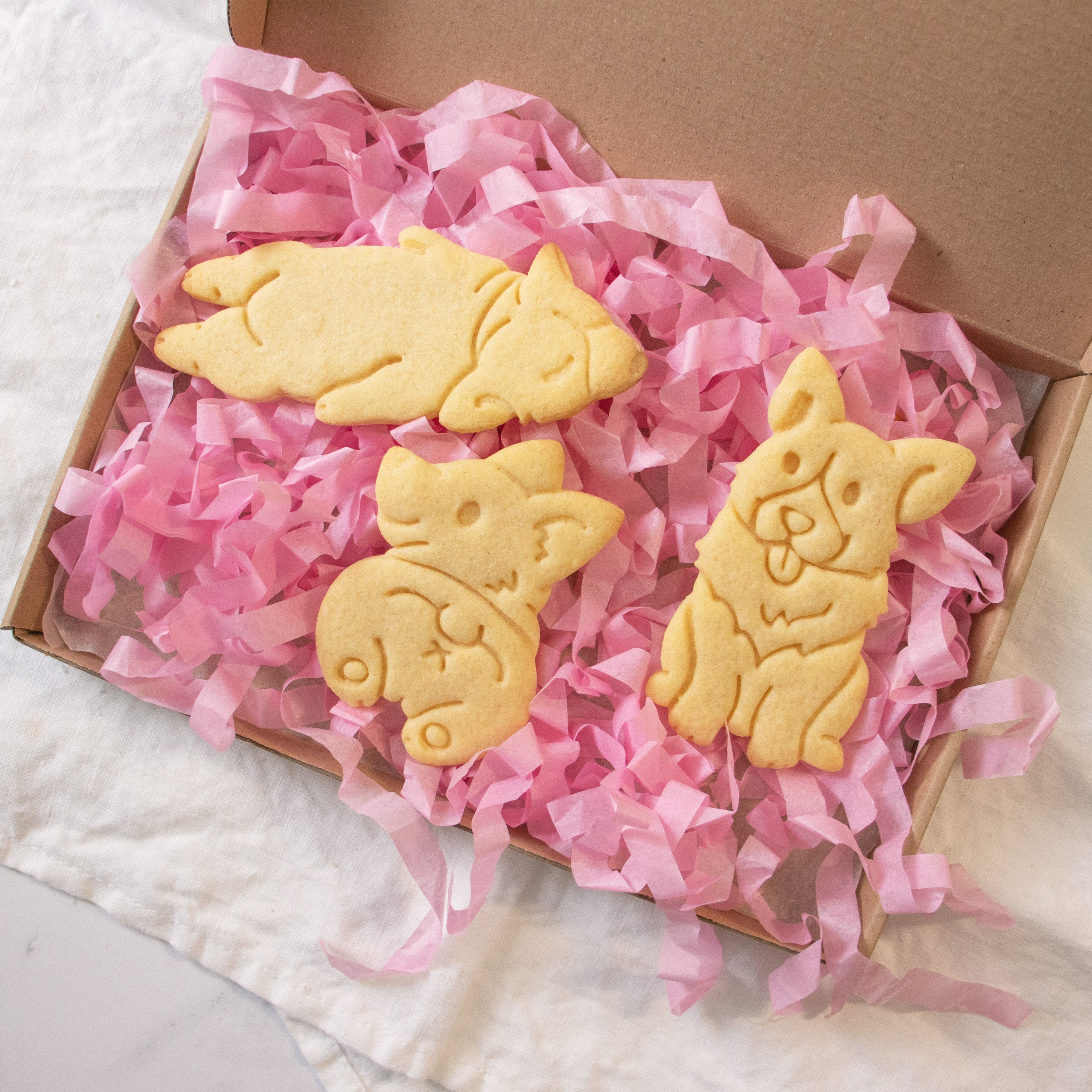 Promo Set 3 Corgi Cookie Cutters Bakerlogy