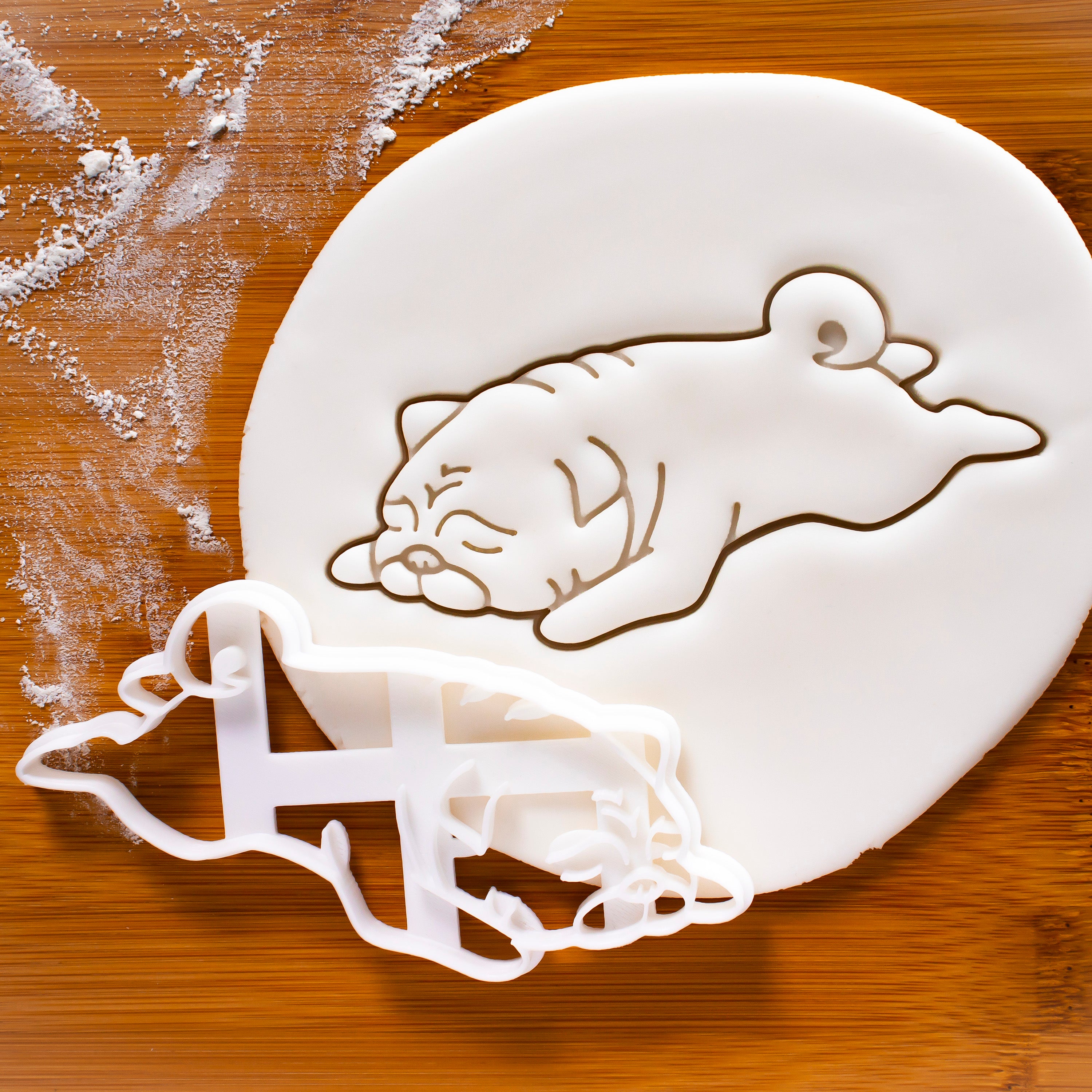 Pug shop cookie cutter